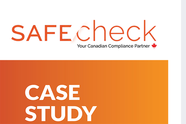 SAFEcheck Case Study